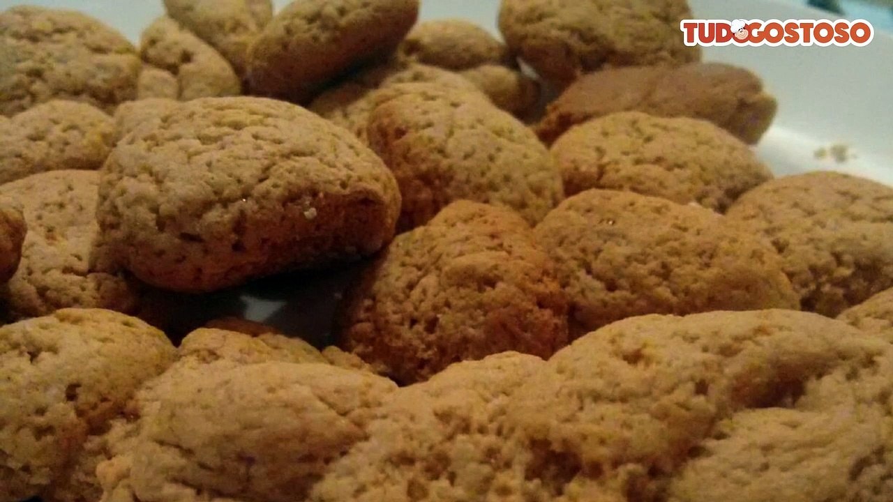 Biscoito de aveia e mel