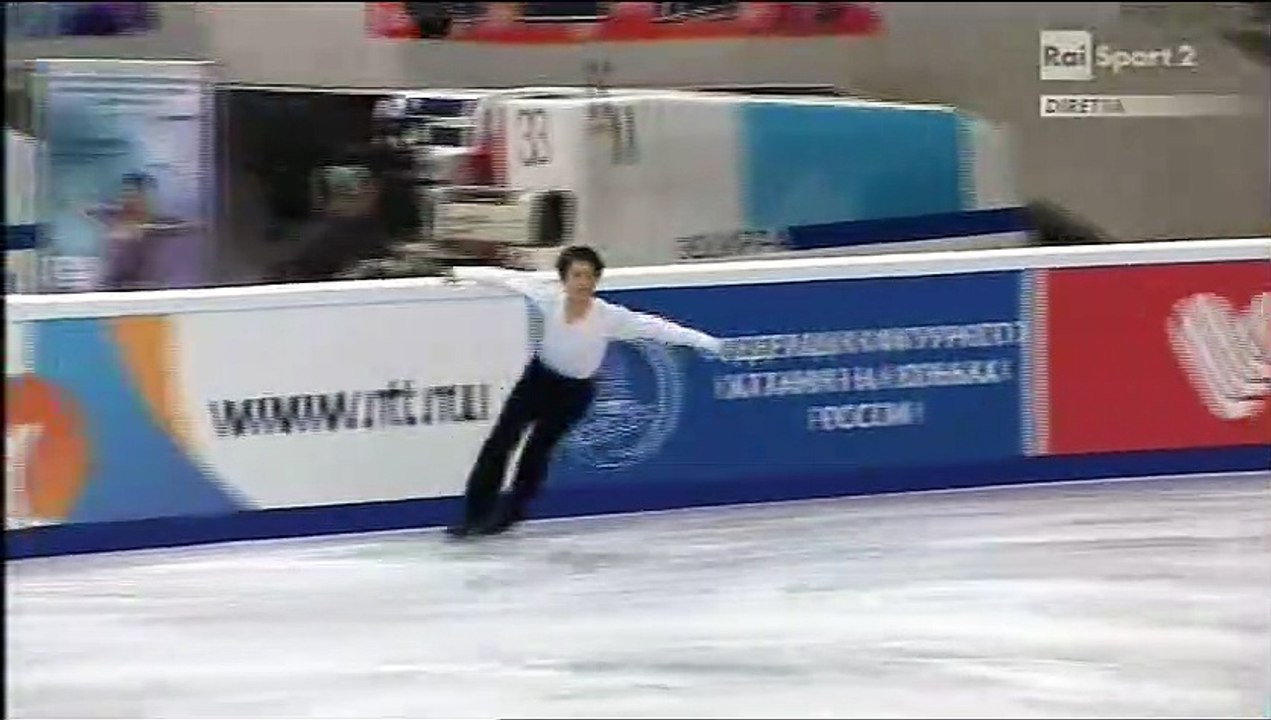 CoR13 - Commentators mention Hanyu (RAI ITA)
