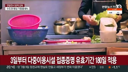 3일부터 '6개월' 방역패스…출입 제한엔 '딩동' 소리