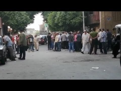 أهالي شهداء حادث معهد الأورام يترقبون خروج جثامين ذويهم أمام المشرحة