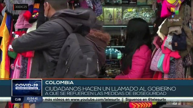 Colombia: Variante Ómicron de la Covid-19 provoca un aumento de contagios de más del 300%