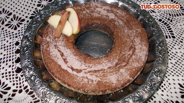 Bolo de aveia diet delicioso