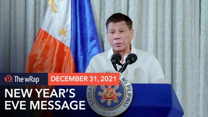 Duterte on New Year 2022: Be inspired by new beginnings