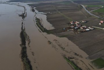 Ergene Nehri'nin debisindeki artış sürüyor