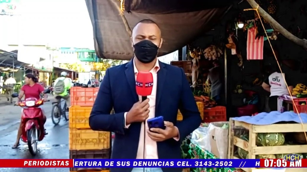 Compradores acuden a mercados Olanchito