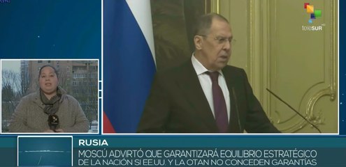 Rusia advierte de eliminación de amenazas inaceptables a su seguridad