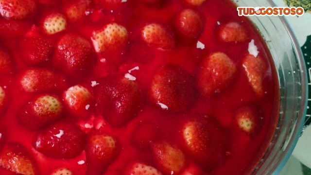 Delícia fácil de morango