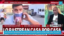 Los Hornos desvalijan la casa de un movilero que se enteró del robo en vivo