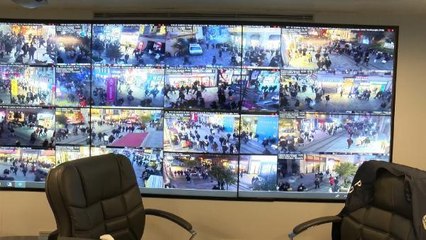 TAKSİM'DE YILBAŞI KUTLAMALARINA KAMERALI TAKİP