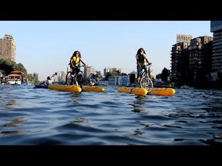 "نايل بايك".. أول فريق في مصر للدراجات المائية