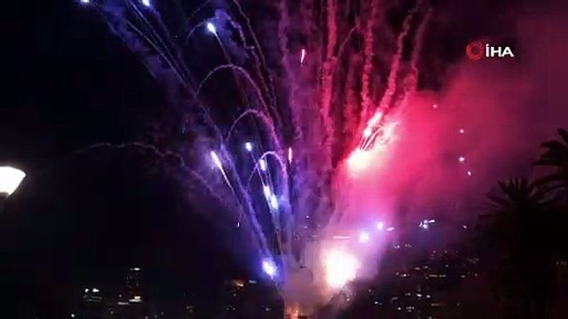 Melbourne’de yeni yıl coşkusu salgın nedeniyle kontrollü yaşandı