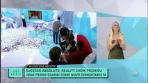 No último programa do ano, #JogoAberto relembrou o reality-show Microfone Aberto, que decretou a entrada de João Pedro Sgarbi no programa.