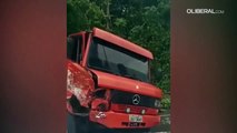 Colisão entre veículos deixa duas pessoas feridas na PA-457, em Santarém