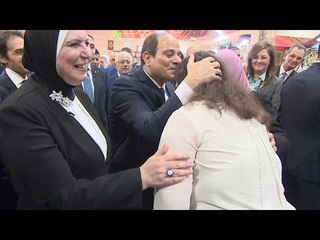 الرئيس الإنسان.. حقق أحلام شباب ذوي القدرات الخاصة بمعرض تراثنا