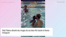 M. Pokora papa ému : il partage des images inédites de ses fils Kenna et Isaiah