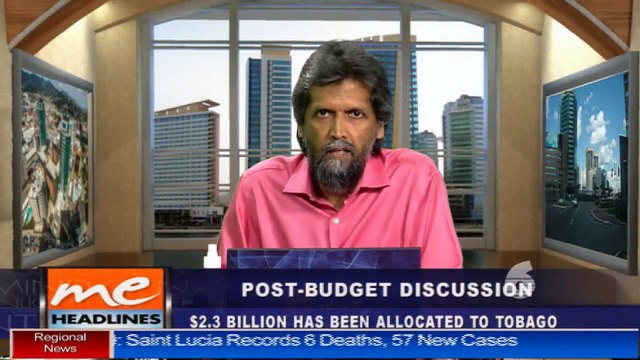 06 - Post Budget - Tobago gets 4.5% of national budget [2 of 2] : 8th October 2021
