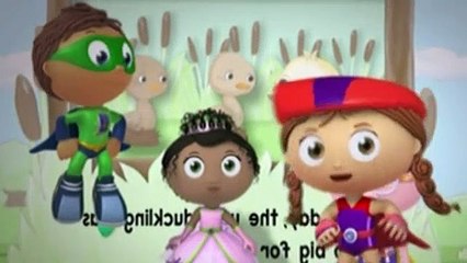 Super WHY! S01E55 - The Ugly Duckling Becoming A Swan