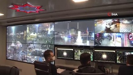 Son dakika haberi: Taksim'de yeni yıl kutlamasına kameralı sistem