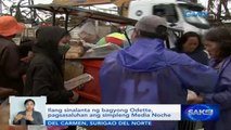 Ilang sinalanta ng bagyong Odette, pagsasaluhan ang simpleng Media Noche | Saksi