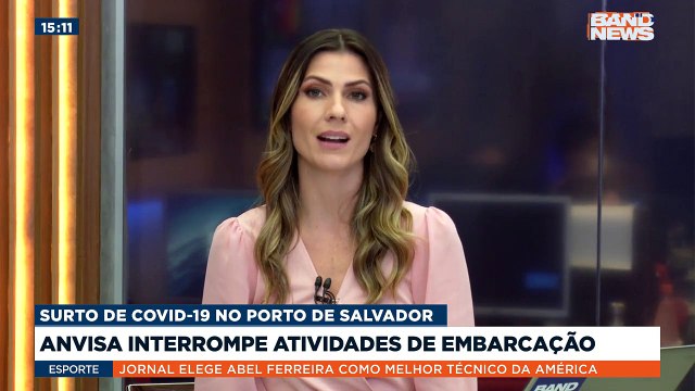 A Anvisa interrompeu as atividades da embarcação Costa Diadema, que ficou atracada no Porto de Salvador.Saiba mais em youtube.com.br/bandjornalismo#BandNews20anos #Salvador #Diadema