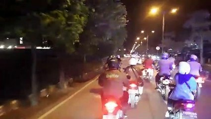 Patroli Pergantian Tahun, Ratusan Personel Gabungan Sasar Kerumunan di Banjarbaru