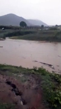 No último dia do ano Cajazeiras registra quase 100 mm de chuvas e Engenheiro Ávidos recebe cheia