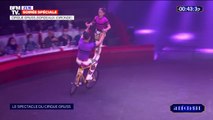 Réveillon du Nouvel An: découvrez la performance des acrobates du cirque Gruss depuis Bordeaux