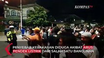 Kebakaran di Malam Tahun Baru, Bangunan Semi Permanen di Kemayoran, Jakarta, Hangus Dilalap Api