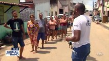 O movimento negro - através da Frente Nacional Antirracista- aderiu em peso a campanha de ajuda a Bahia - junto com a Band e a Central Única das Favelas.