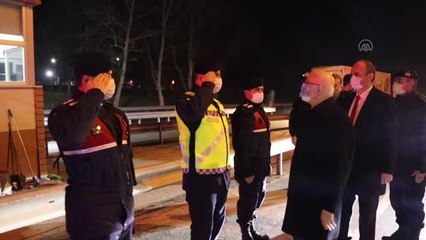 İçişleri Bakan Yardımcısı Erdil yeni yıla Mehmetçikle girdi