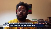 Emicida apoia a campanha Band, Cufa e FNA abraçam a Bahia, que tem o objetivo de ajudar as mais de 70 cidades que estão em situação de emergência.