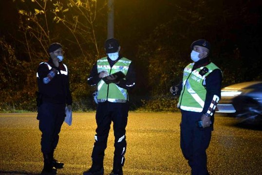 Herkes eğlenirken onlar huzur ve güvenlik için çalıştı