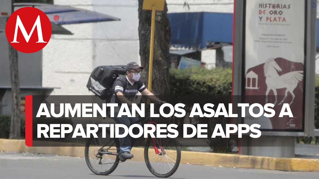 Alcaldías con más robos a repartidores de aplicaciónes móviles