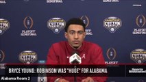 Bryce Young: Brian Robinson Jr. was  huge  for Alabama