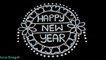 Happy new year rangoli design 2022 - happy new year kolam - happy new year muggu