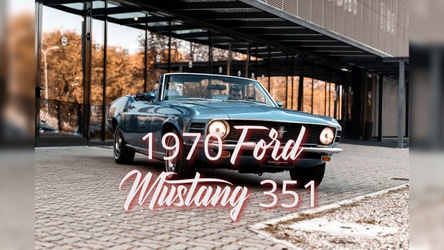 1970 Ford Mustang 351 . Classic cars