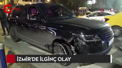 İzmir'de ilginç olay: Lüks ciple bu halde giderken yakalandı