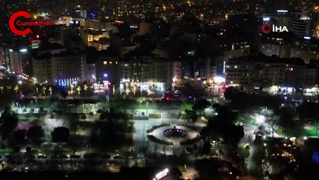 Taksim Meydanı ve İstiklal Caddesi'nde yeni yıl heyecanı