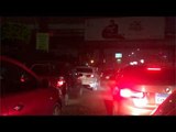 ازدحام مروري بمنطقة مصر الجديدة ومدينة نصر بسبب الأمطار الغزيرة