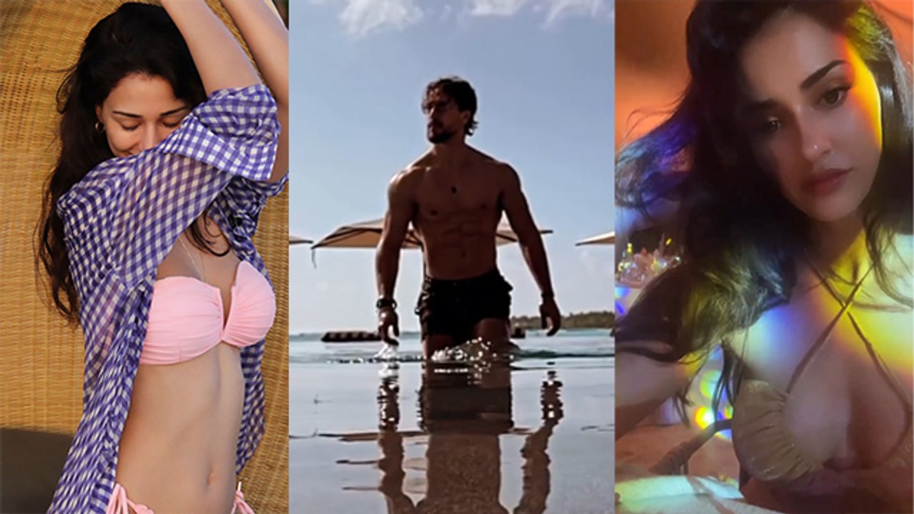 Disha Patani Tiger Shroff का Maldives Beach पर 2022 New Year Celebration का Video Viral | Boldsky