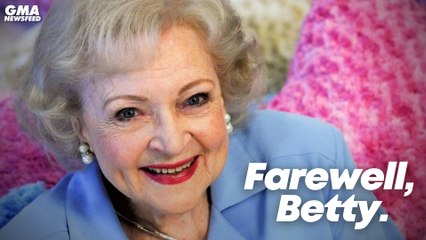Betty White, pumanaw na sa edad na 99 | GMA News Feed