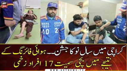 At least 17 injured in celebratory fire in Karachi on New Year Eve