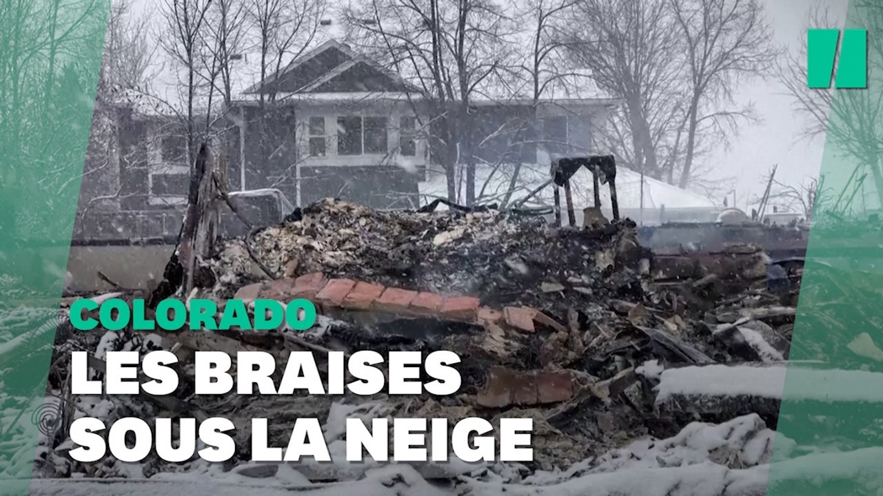 Dans le Colorado, les feux étouffés par d'importantes chutes de neige