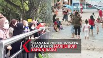 Manfaatkan Libur Tahun Baru yang Bertepatan dengan Akhir Pekan, Warga Jakarta Memadati Objek Wisata