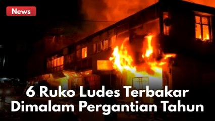 SI JAGO MERAH NGAMUK !! 6 RUKO TEKSTIL LUDES TERBAKAR DI MALAM PERGANTIAN TAHUN !!