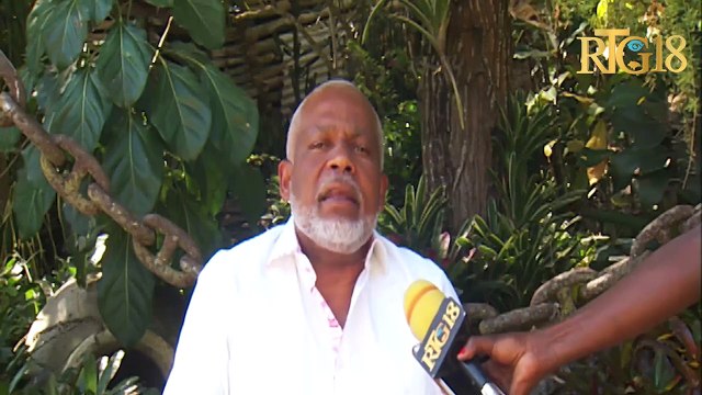 Sekretè Jeneral RDNP a, Eric Jean Baptiste, prezante bilan travay pati a reyalize pandan ane 2021.