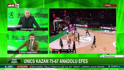 Anadolu Efes Rusya'da mağlup