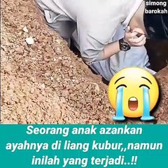 Mengumandakan adzan ketika ayahnya meninggal. Ini yang terjadi..
