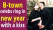 Sonam Kapoor- Anand Ahuja, Neha Dhupia-Angad Bedi ring in the New Year with a kiss