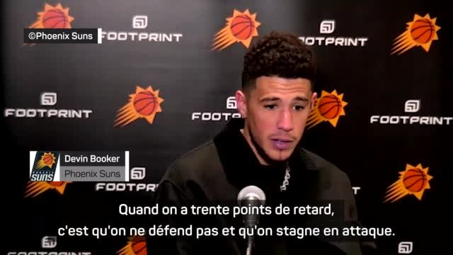 Suns - Booker : On court trop après le score